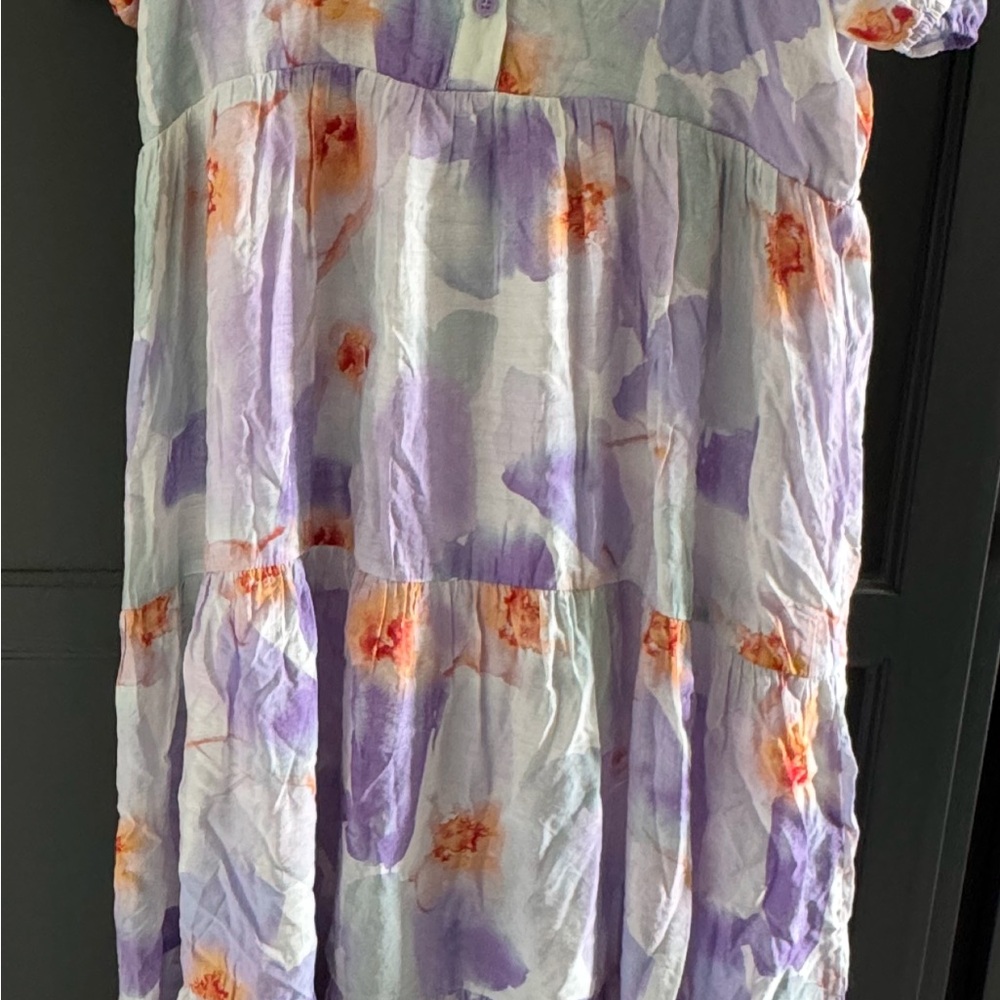 TCEC midi floral dress size M